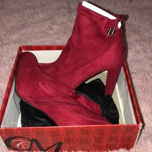 Red booties